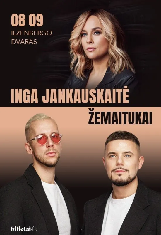 Jausmingosios Ingos Jankauskaitės ir užvedančių Žemaitukų koncertas šimtmečius menančiame, istoriniame Ilzenbergo Dvaro parke